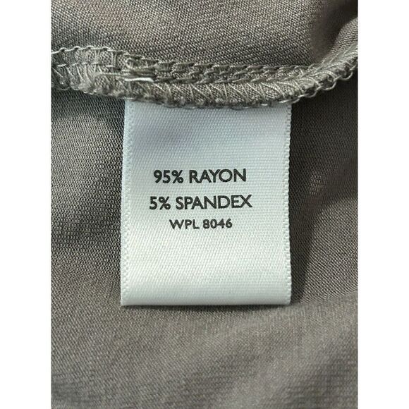 INC International Concepts Women's Medium Taupe Top Shirt Tunic With Gold Studs - Picture 5 of 5